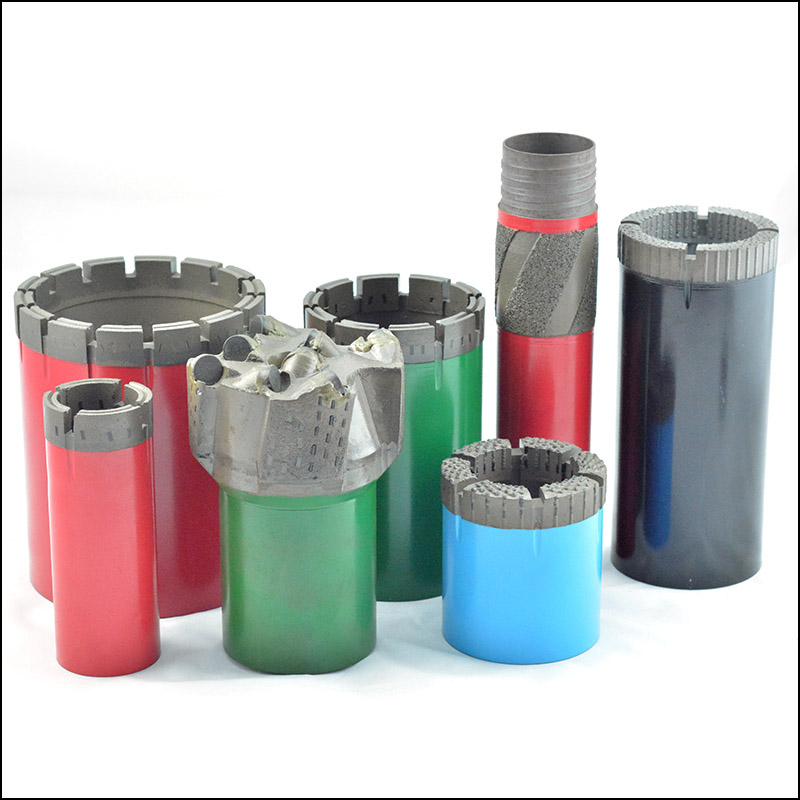Surface set diamond drill bits